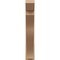 Ekena Millwork 7 1/2-in W x 42-in D x 42-in H Funston Slat Rough Cedar Woodgrain TimberThane Outlooker, Primed Tan OUTUR075X42X42FST24RCPR - alternate 2